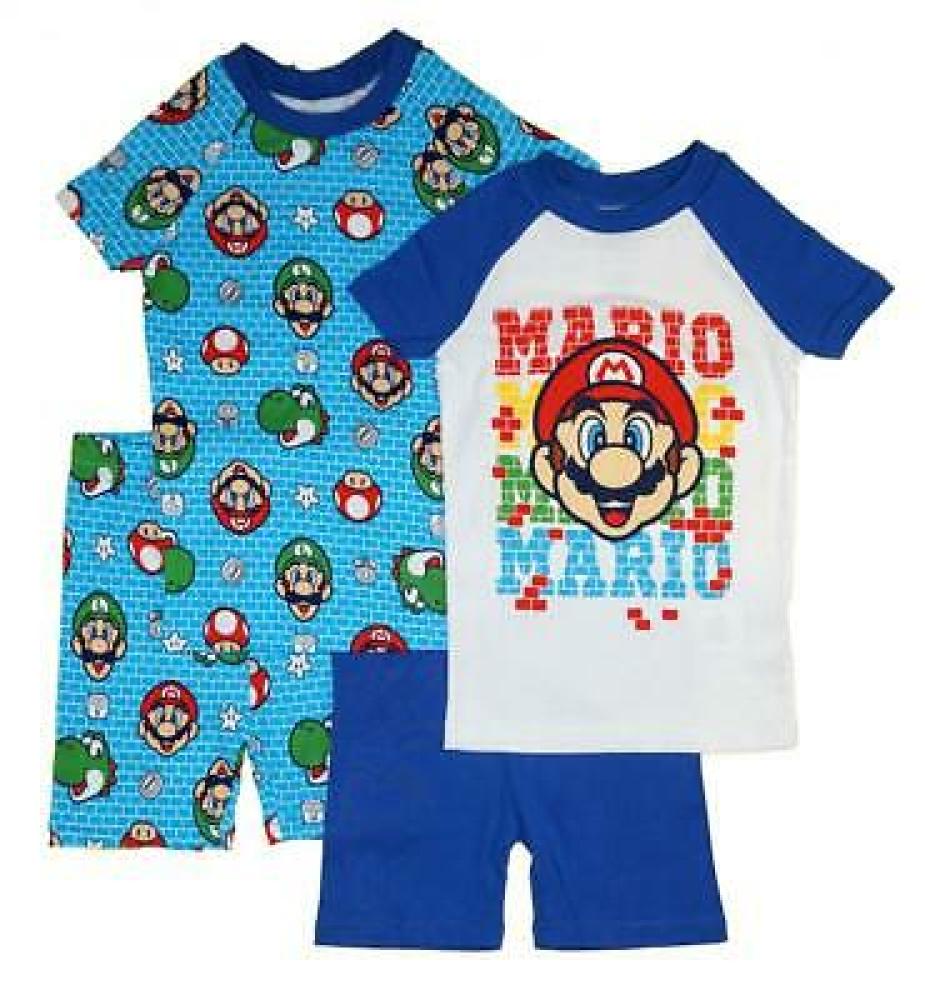 Mario pajamas size discount 6