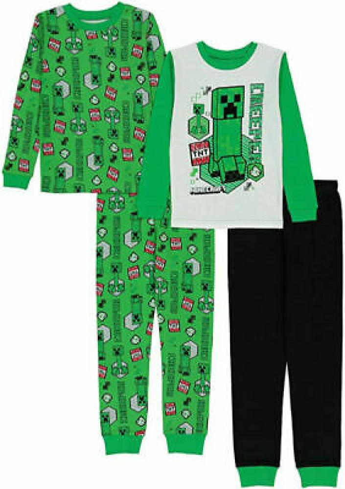 Minecraft pajamas size discount 8